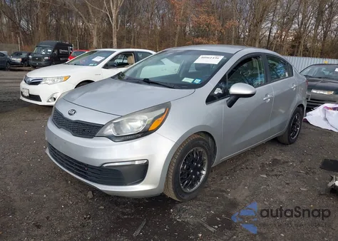 2016 Kia Rio Lx from USA, damaged, VIN KNADM4A32G6665590
